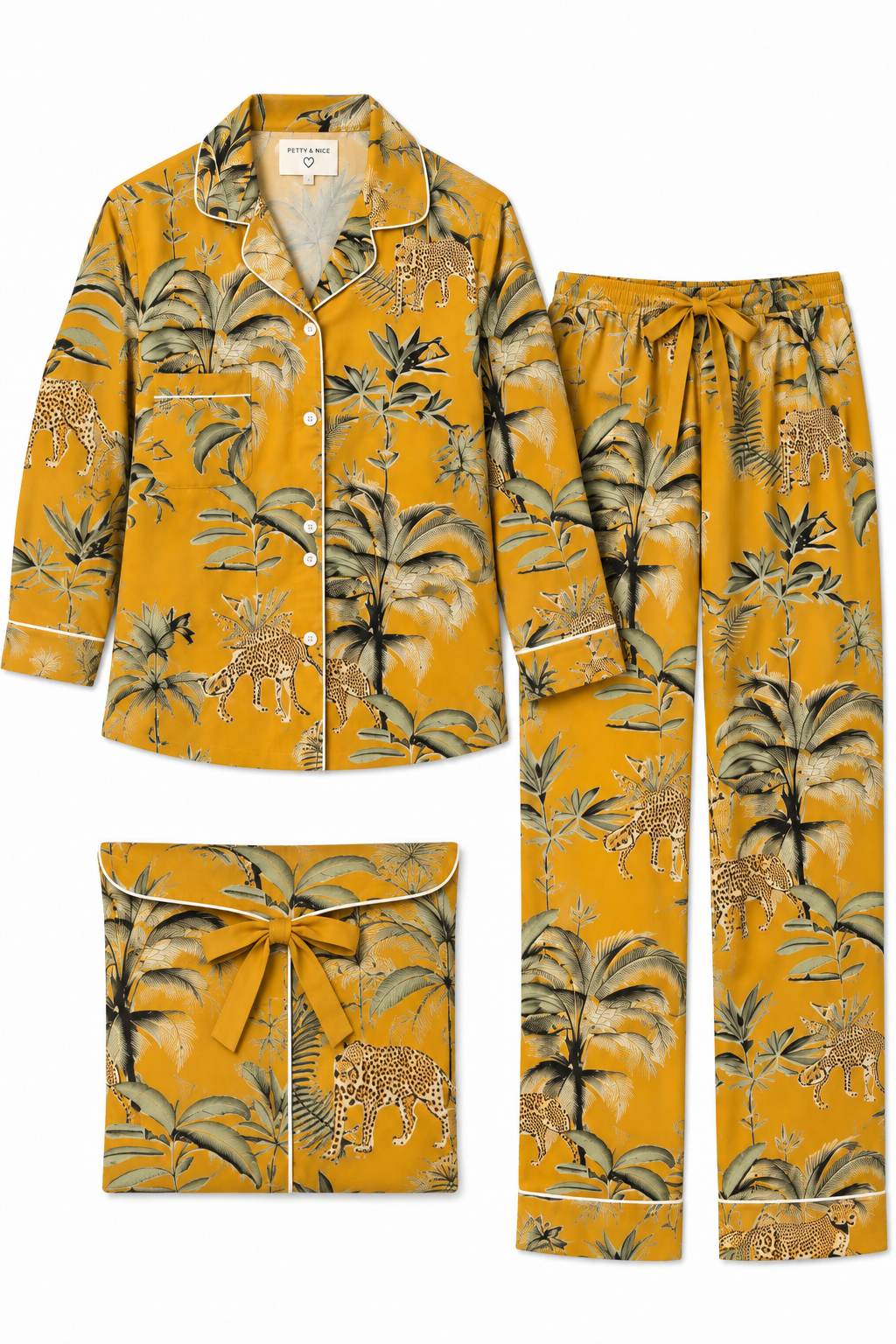 Golden Safari Print Pyjamas