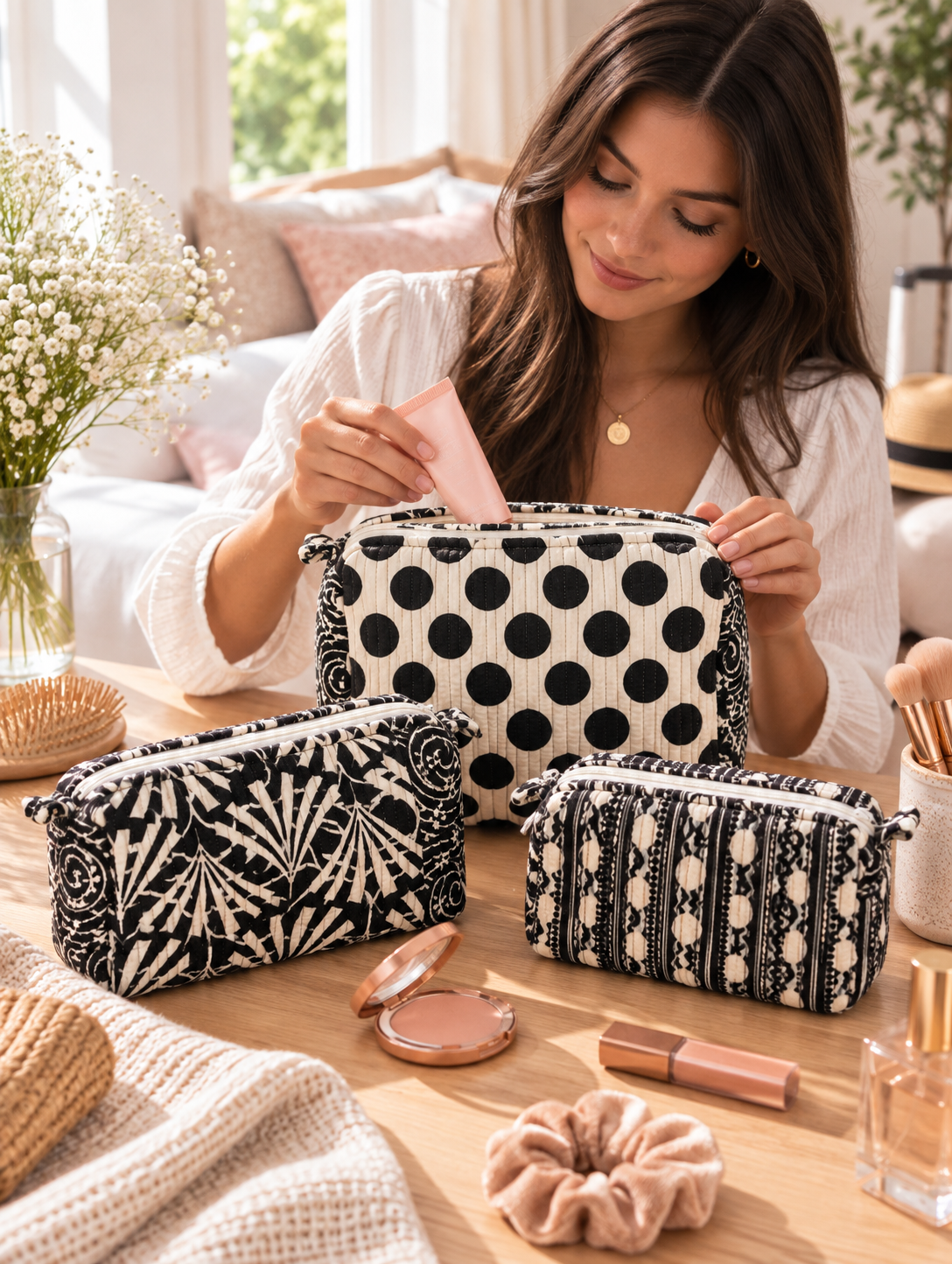 Monochrome Mix Bag 3 Piece Set