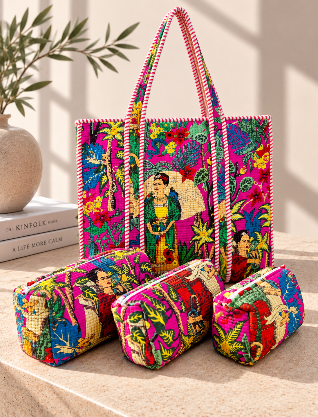 Pink Paradise Bag set