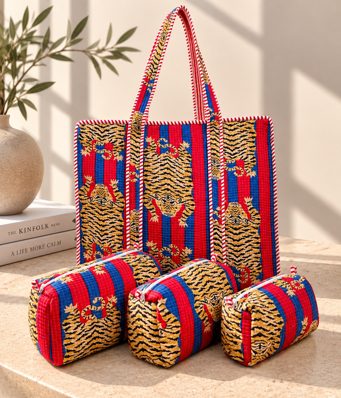 Stripe and Roar Bag Set