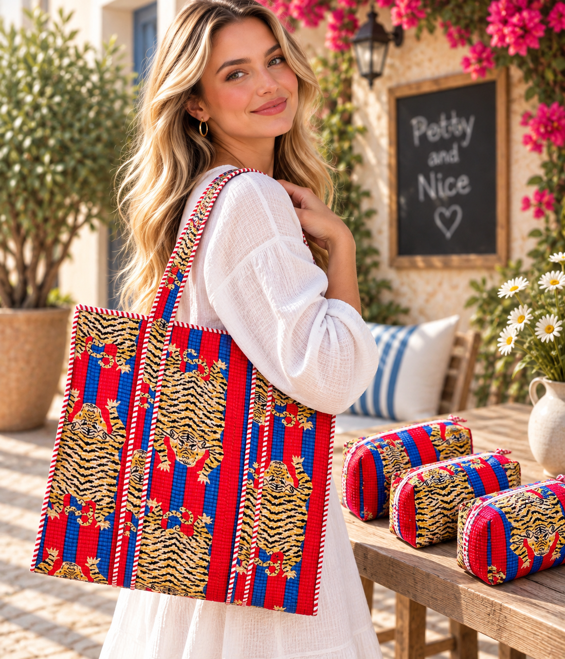 Stripe and Roar Bag Set