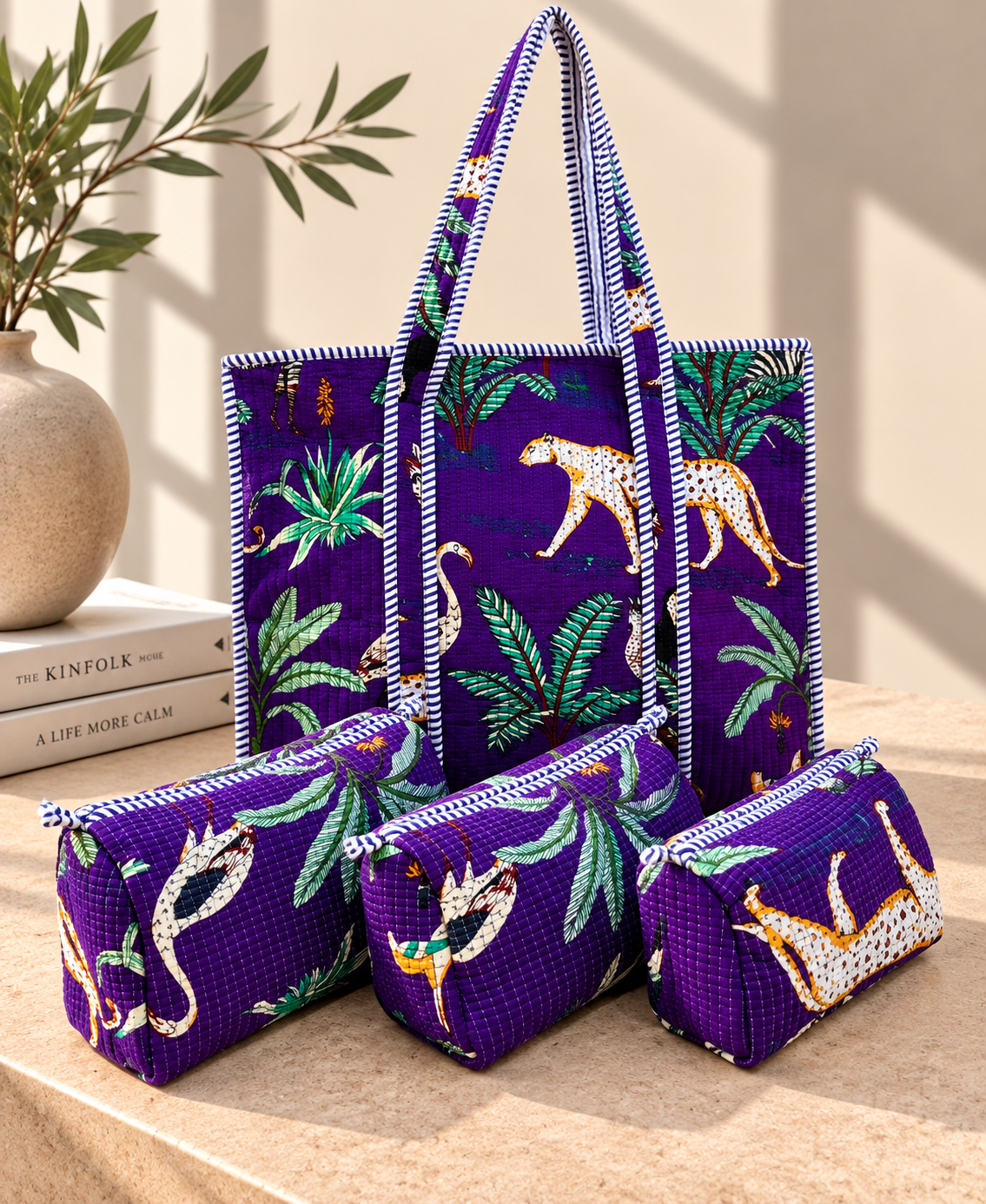 Violet Safari Bag Set