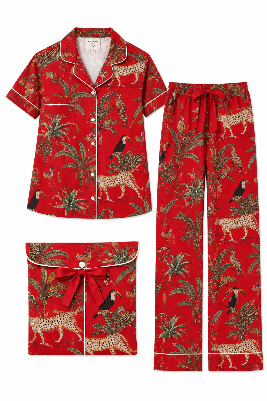 Wild Ruby Safari Pyjama Set